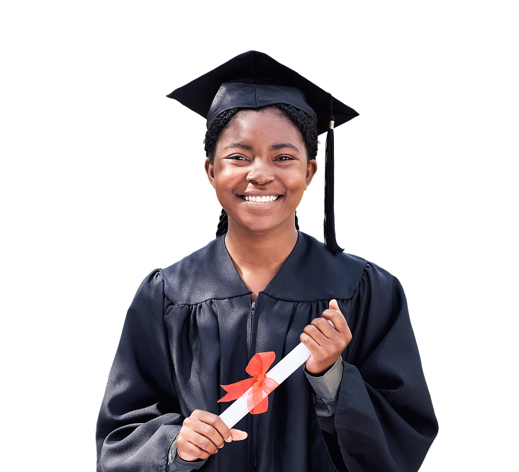 Woman using savings and investment App in Nigeria 