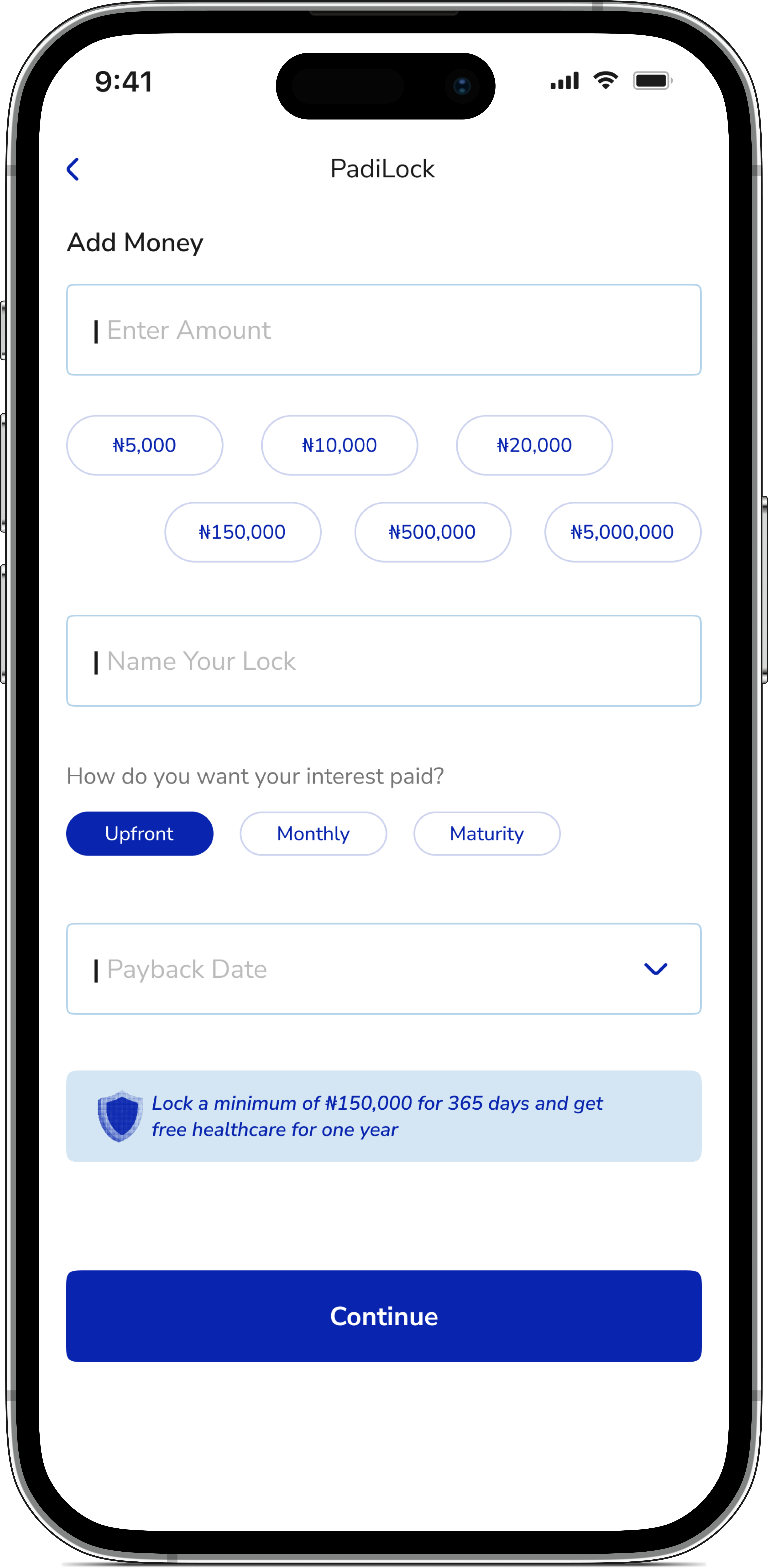 Earn Interest